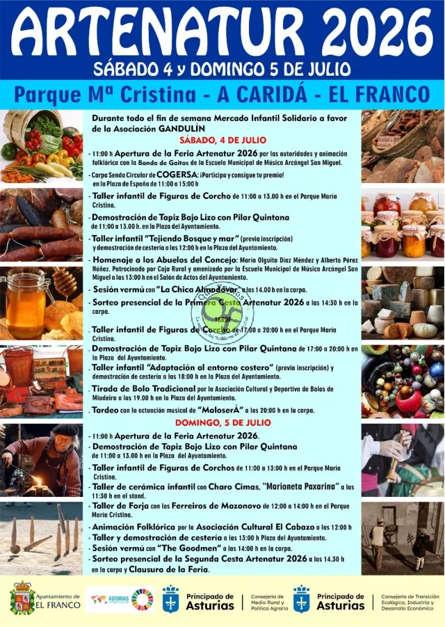 Feria Artenatur 2026 en A Caridá