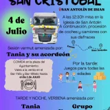 Fiesta de San Cristóbal 2026 en Ibias