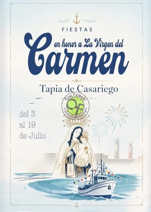 Fiestas del Carmen 2026 en Tapia de Casariego