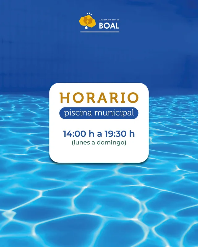 La piscina de Boal refresca el verano en la villa