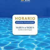 La piscina de Boal refresca el verano en la villa
