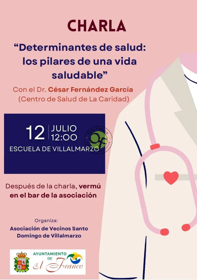 Charla sobre salud en la Escuela de Villalmarzo