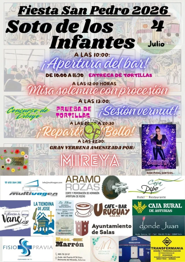 Fiesta de San Pedro 2026 en Soto de los Infantes