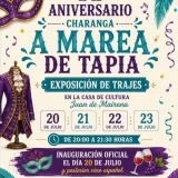 La Charanga A Marea de Tapia celebra su décimo aniversario con una exposición de trajes