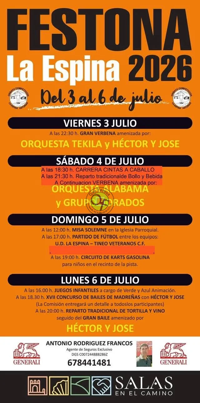 La Festona 2026 en La Espina