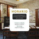 Horarios del Centro de Interpretación de la Emigración de San Luis