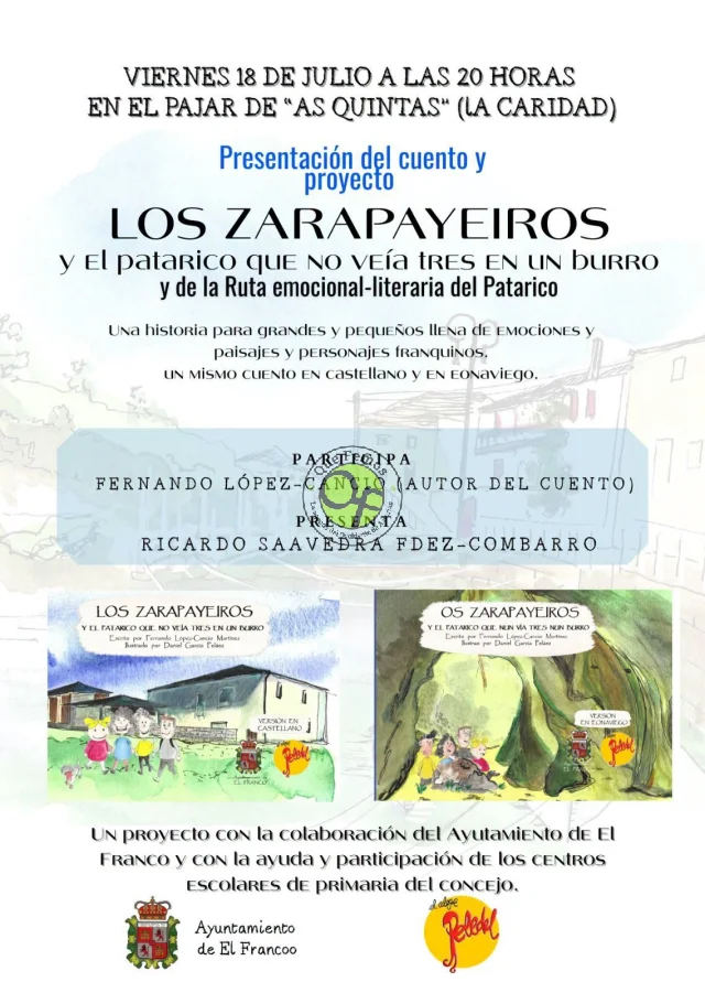 As Quintas acoge la presentación del cuento 