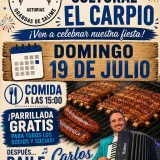 La Asociación Cultural El Carpio celebra su 25º aniversario con sabor a parrilla y mucho baile