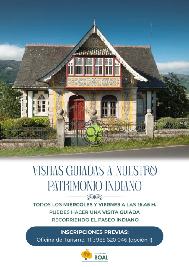 Boal vuelve a ofrecer visitas guiadas por el patrimonio indiano