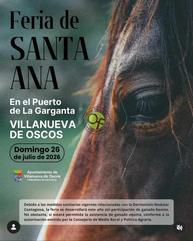 Feria de Santa Ana 2026 en el Puerto de La Garganta