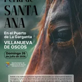 Feria de Santa Ana 2026 en el Puerto de La Garganta