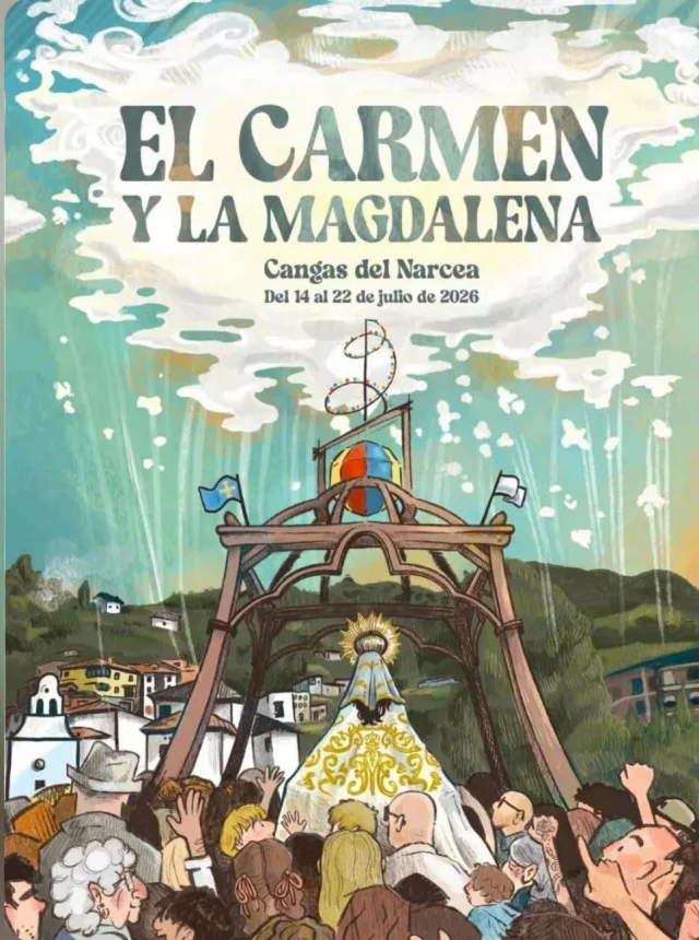 Fiestas de El Carmen y la Magdalena 2026 en Cangas del Narcea