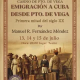 En Puerto de Vega se hablará de emigración a Cuba con Manuel R. Fernández Méndez