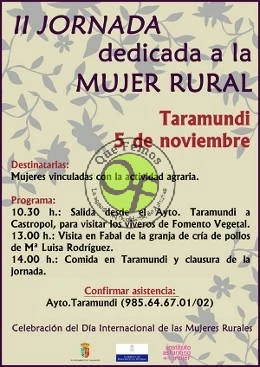 II Jornada dedicada a la mujer rural en Taramundi