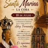 Fiestas de Santa Marina 2026 en La Coba