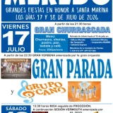 Fiestas de Santa Marina 2026 en Meredo