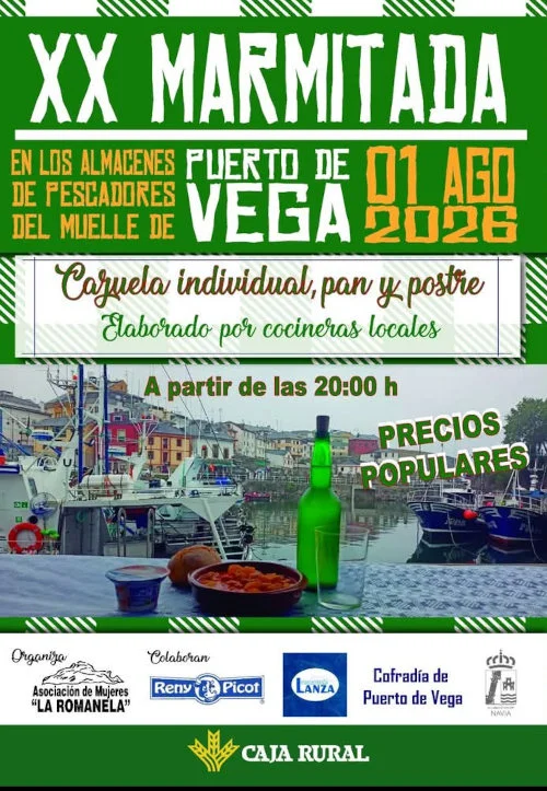 XX Marmitada en Puerto de Vega 2026