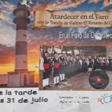 La Banda de Gaitas El Trasno de Coaña ofrecerá un maravilloso concierto al Atardecer en el Faro de Ortiguera