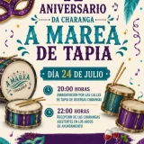 El viernes Tapia se llenará con el ritmo de las charangas