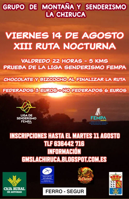 El día en que Valdredo camina de noche