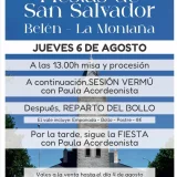 Fiestas de San Salvador 2026 en Belén de la Montaña