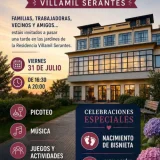 La Residencia Villamil de Serantes organiza una fiesta y tardeo