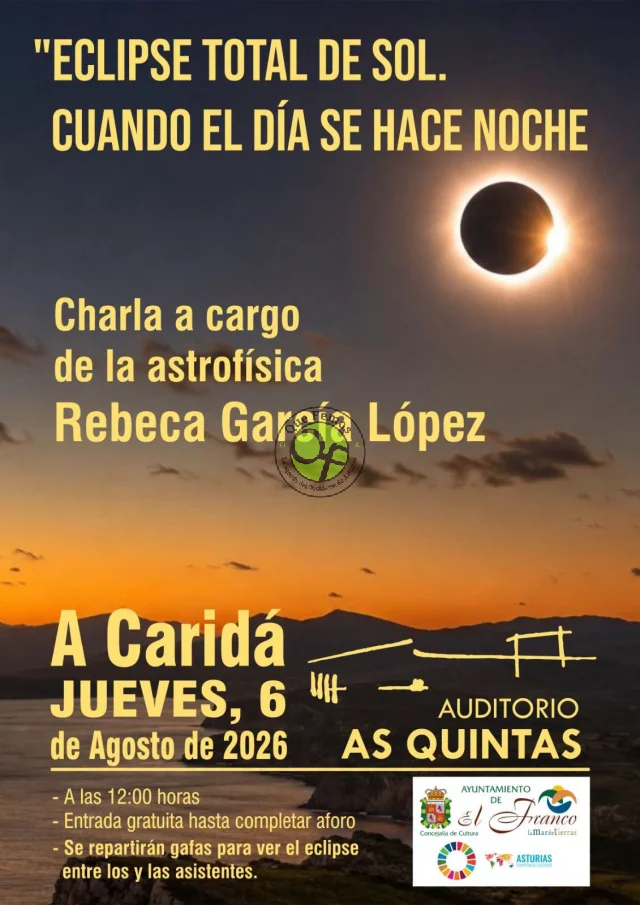La astrofísica Rebeca García López visita As Quintas para impartir una charla sobre 