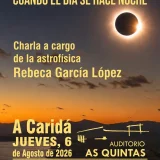 La astrofísica Rebeca García López visita As Quintas para impartir una charla sobre 