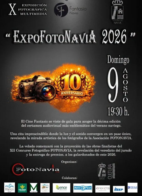 ExpoFotoNavia 2026 vuelve a llenar de magia y recuerdos el Fantasio y el Casino de Navia