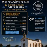 Vive el eclipse total de sol desde el Campo de la Atalaya en Puerto de Vega