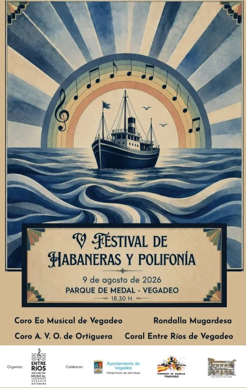 V Festival de Habaneras y Polifonía de Vegadeo 2026