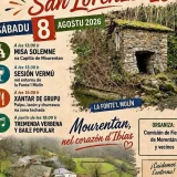 Festas de San Lorenzo 2026 en Mourentán