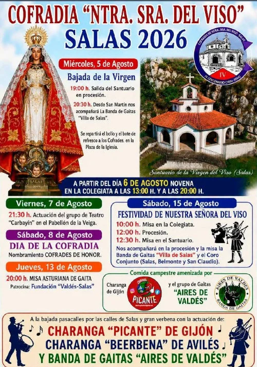 Fiestas y Novena de Nuestra Señora del Viso 2026