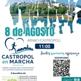 Este sábado 8 se disputará la prueba solidaria Castropol en Marcha 2026 