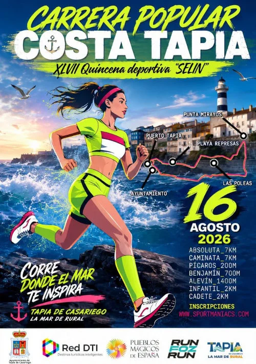 Carrera Popular Costa Tapia 2026