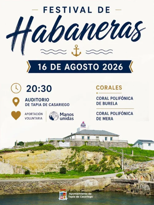 Festival de Habaneras 2026 en Tapia de Casariego