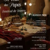 El Festival de Teatro A Vella das Papas se celebrará del 6 al 8 de agosto en Santalla d'Oscos
