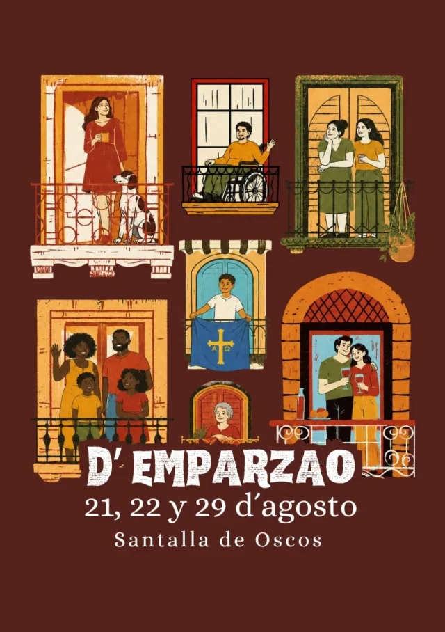 Santalla d'Oscos celebrará D'Emparzao 2026 los días 21, 22 y 29 de agosto