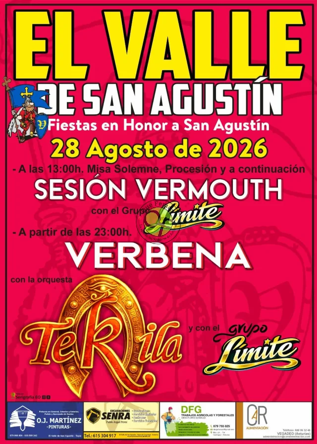Fiestas del Valle de San Agustín 2026