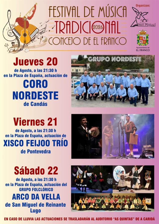 Festival de Música Tradicional Concejo de El Franco 2026
