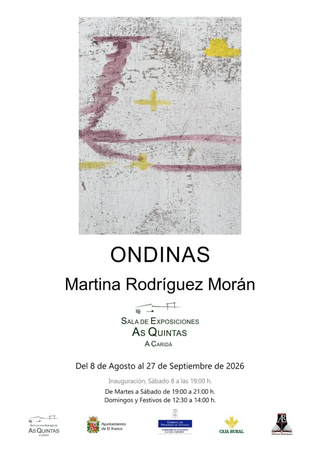 Martina Rodríguez Morán expone Ondinas en A Caridá