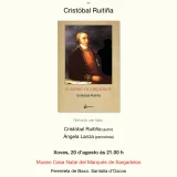 Cristóbal Ruitiña presenta novo llibro en Santalla, 