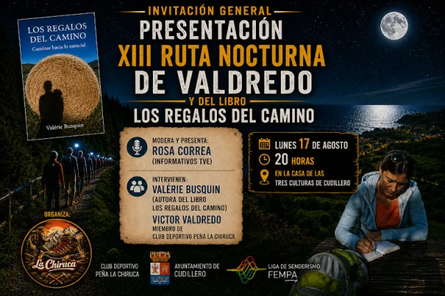 Presentación de la Ruta Nocturna de Valdredo y del libro