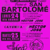 Fiestas de San Bartolomé 2026 en Carcedo