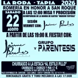 Romería de San Roque 2026 en Matafoyada