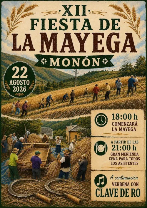 Fiesta de la Mayega en Monón 2026