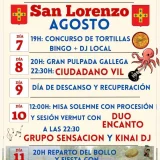 Fiestas de San Lorenzo 2026 en Lanio