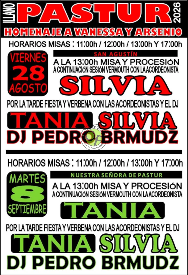 Romerías de Pastur 2026