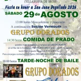 Fiesta de San Juan Degollado 2026 en Martul