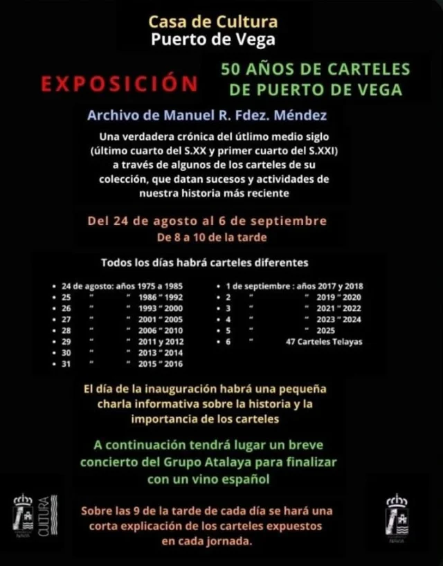 Puerto de Vega acogerá la exposición titulada 